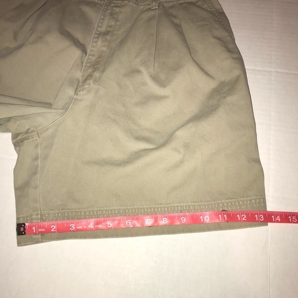 Hunt Club Khaki Button Zipper Shorts - Picture 7 of 10